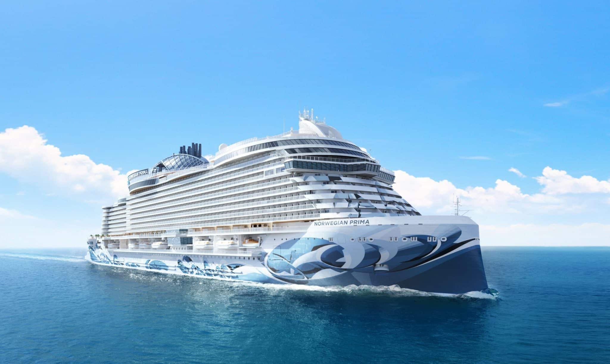 Norwegian Prima wird erstes Schiff der neuen Baureihe von Norwegian Cruise Line