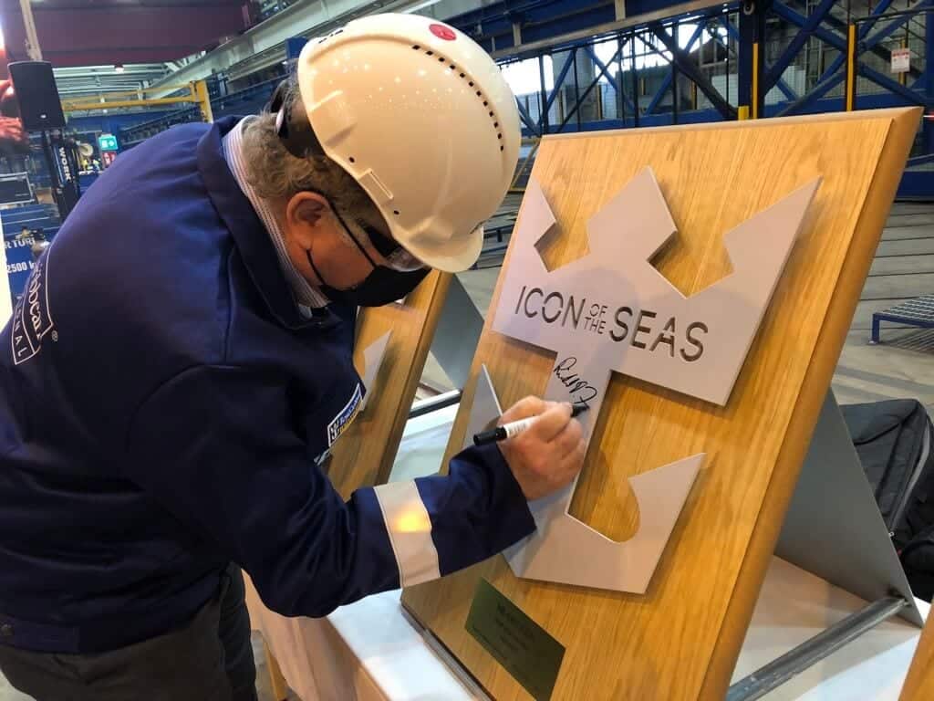 Baubeginn für Icon of the Seas — Neue Schiffsklasse für Royal Caribbean