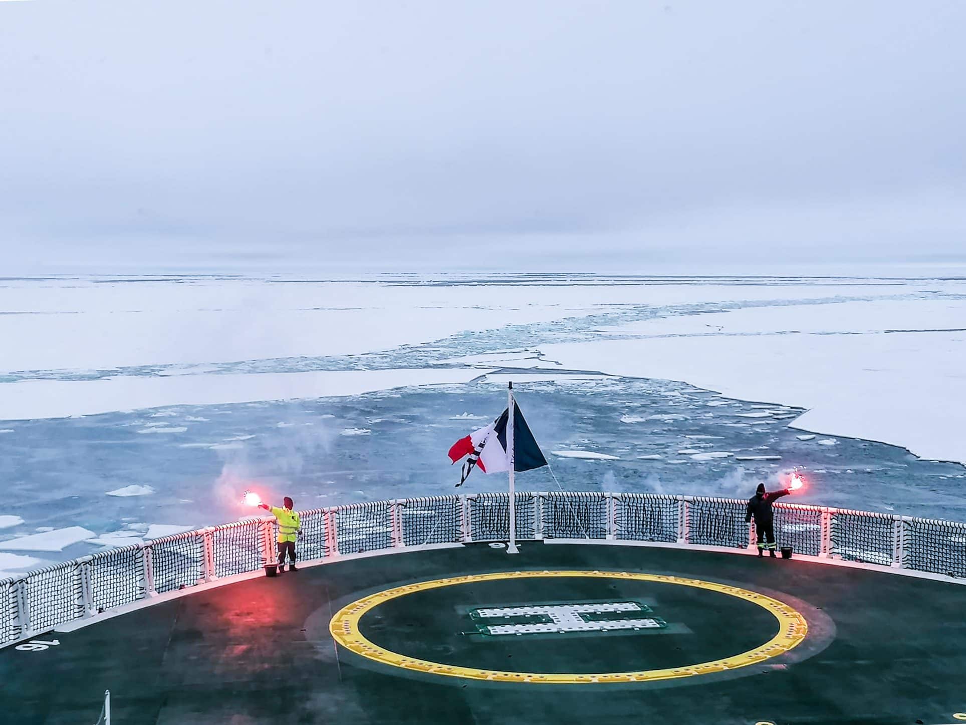 Mit Le Commandant Charcot erreicht Ponant den Nordpol