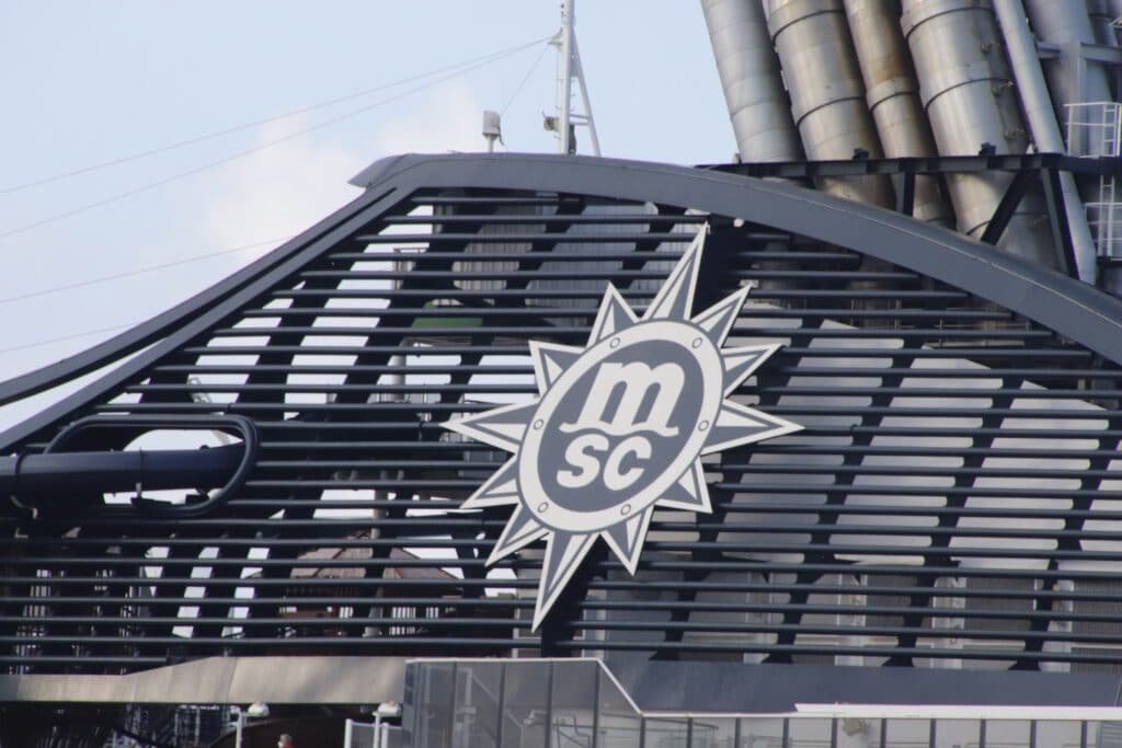 MSC Funnel (MSC Seaside). Symbolfoto: Christoph Assies