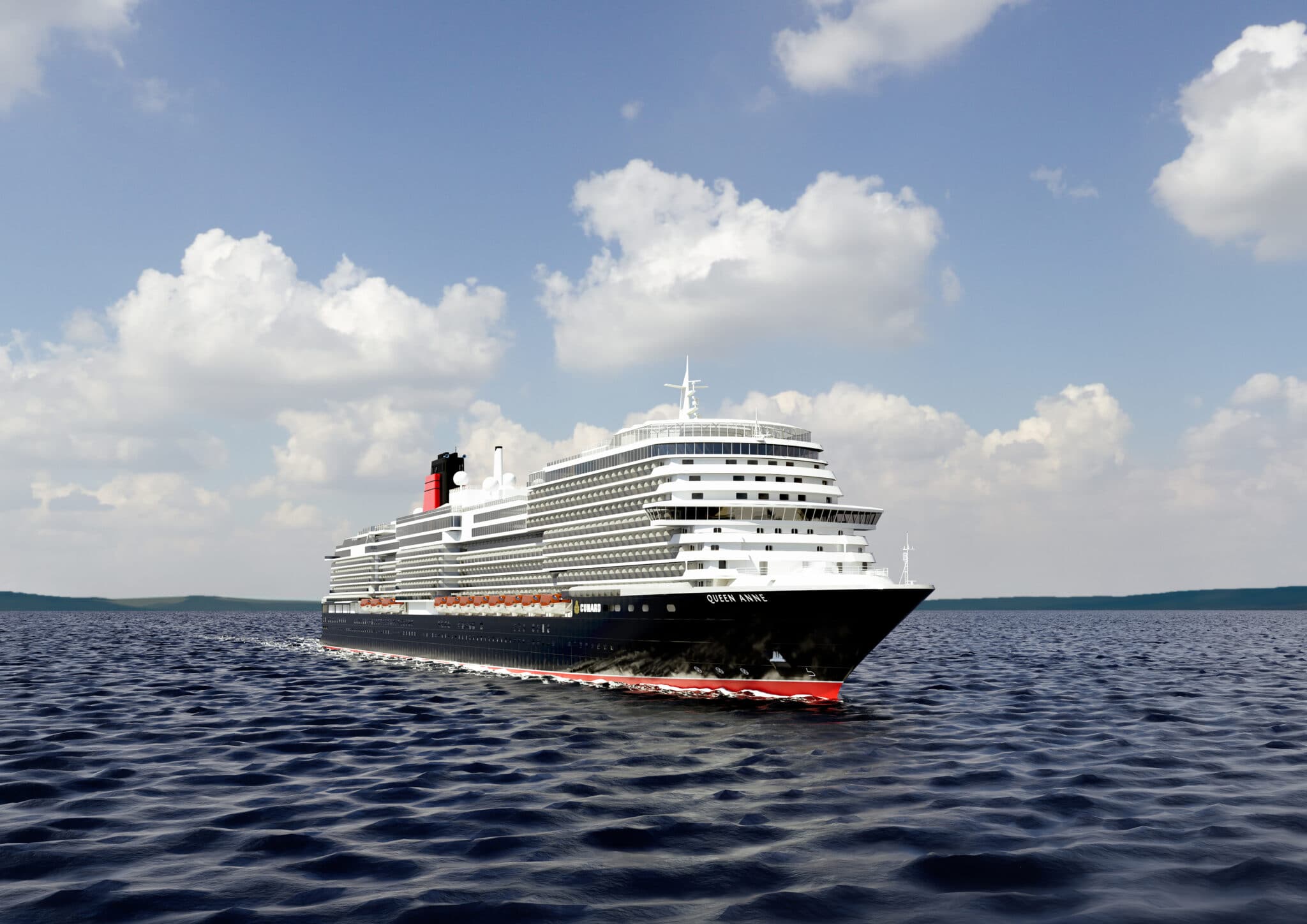 Im Januar 2024 sticht die Queen Anne in See. Grafik: Â© Cunard Line