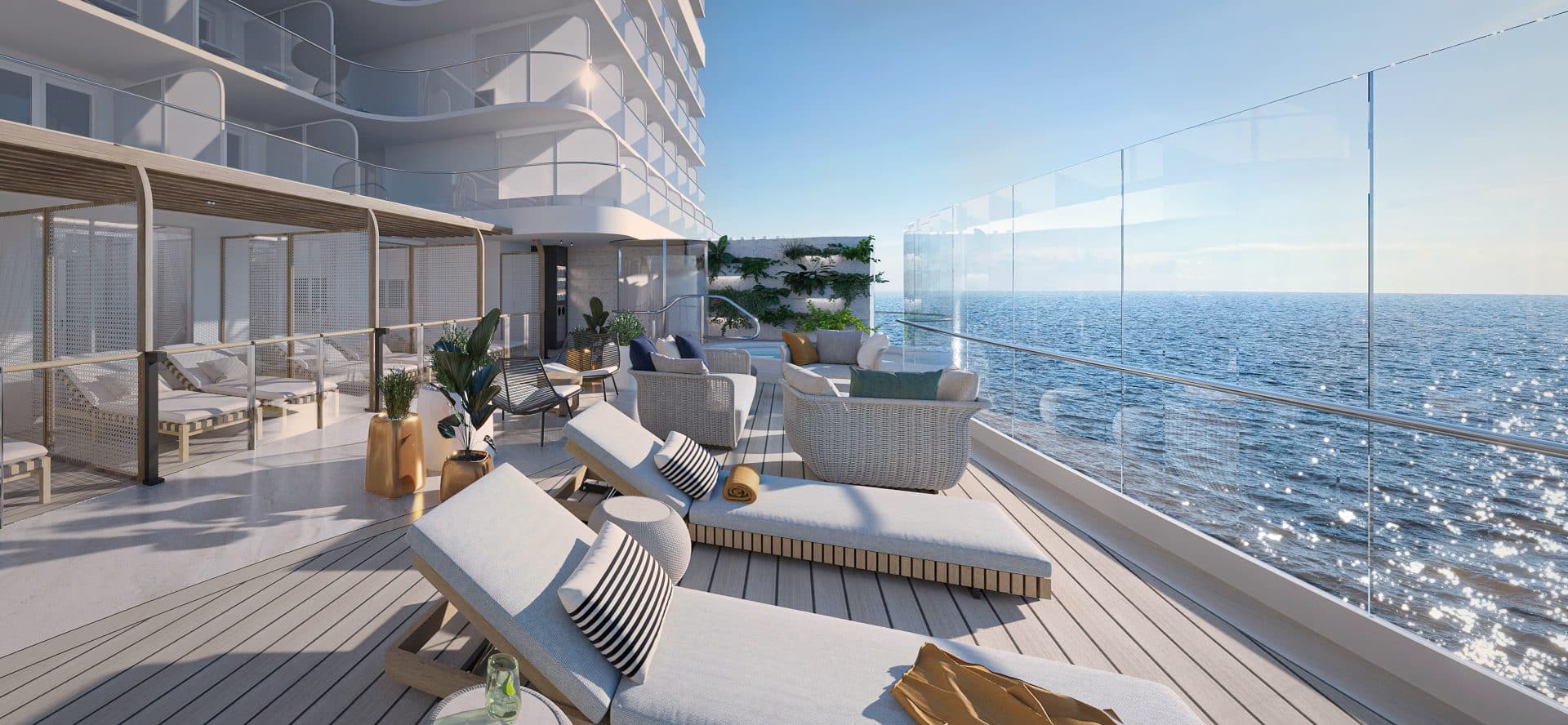 Cabana Deck. Foto: © Princess Cruises