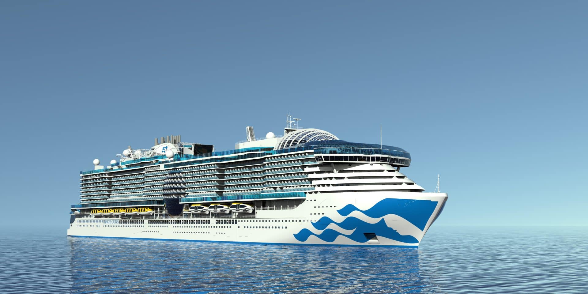 Sun Princess Rendering. Foto: © Princess Cruises