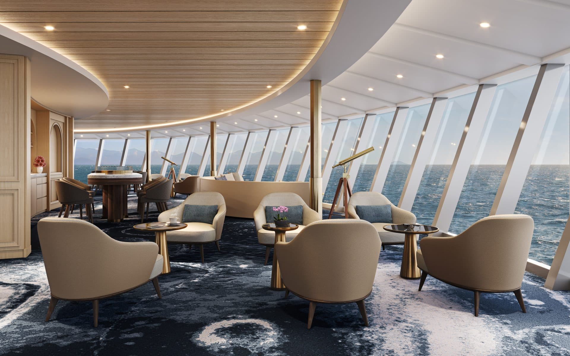 Observation Lounge, Foto: © Silversea Cruises