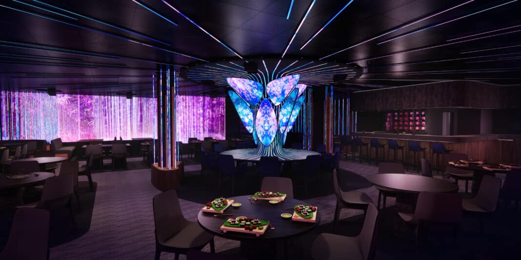 Tim Raue mit innovativem, digitalen Japan-Restaurant an Bord. Foto: TUI Cruises