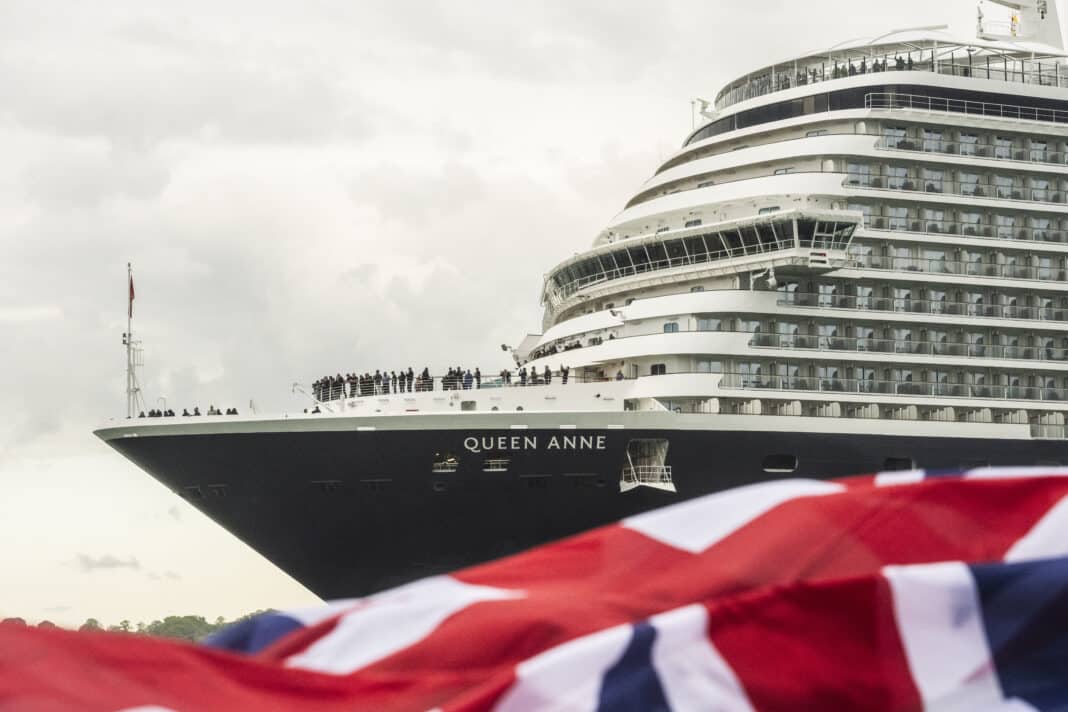 Die Queen Anne ist das vierte Schiff der Cunard-Flotte und das 249. Schiff, das unter der Cunard-Flagge fährt. Foto: © Daniel Lewis / Cunard