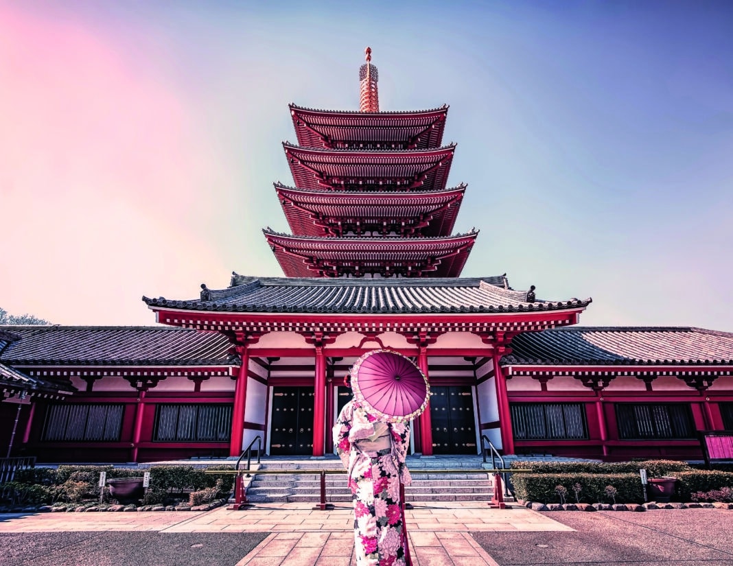 Senso-ji Tempel in Asakua, Tokio, Foto: © Stockbym / Adobe Stock