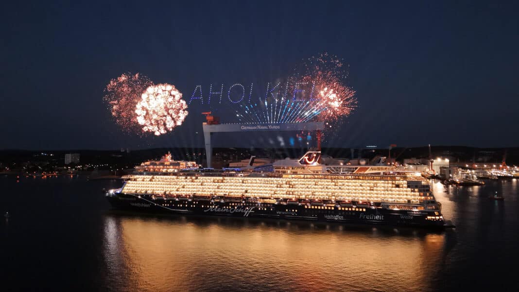 Taufe der Mein Schiff 7 in Kiel. Foto: © TUI Cruises