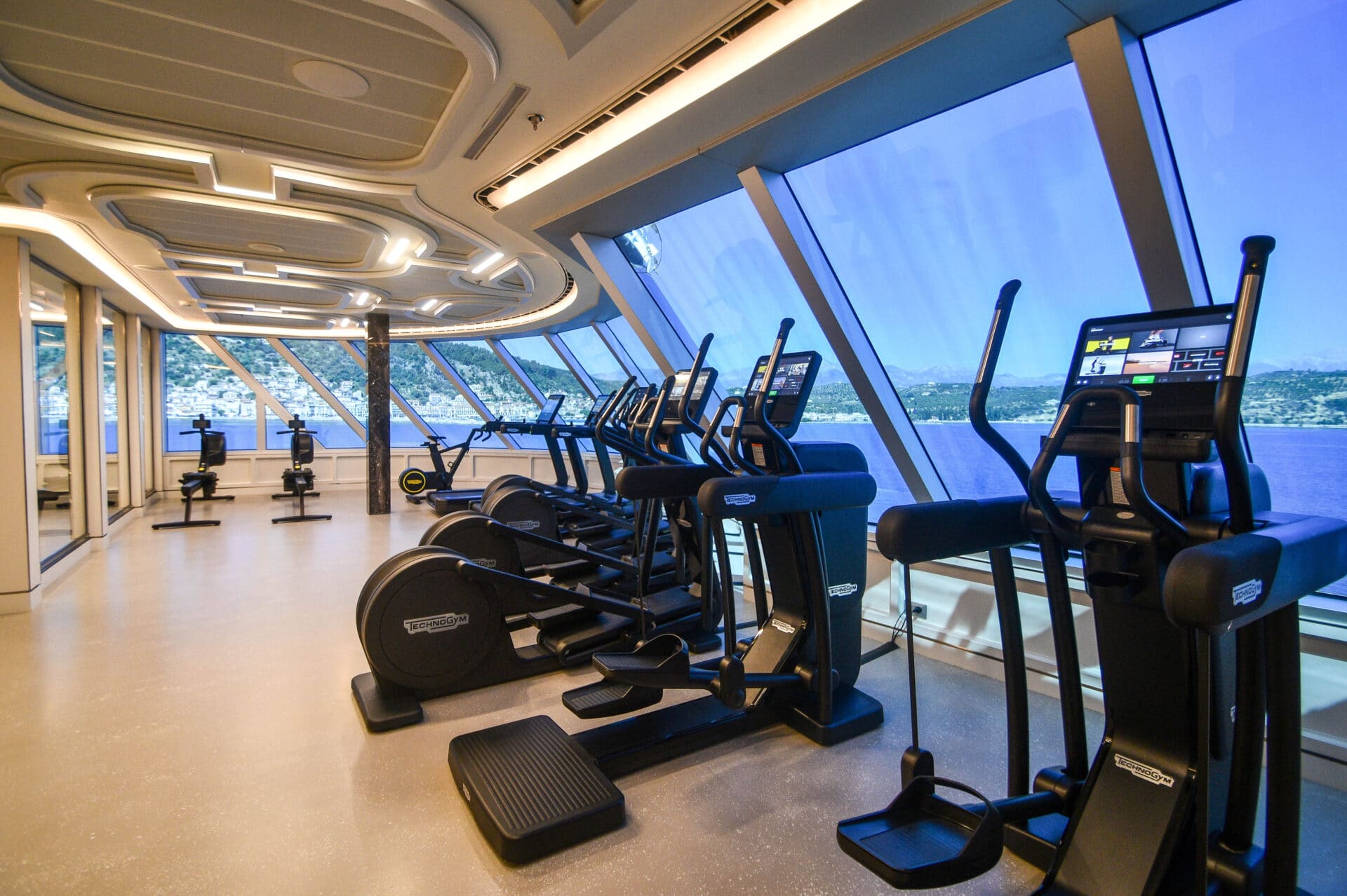 Fitness Center, Regent Seven Seas Grandeur; Foto: © Tobias Lange-Rüb / CRUCERO