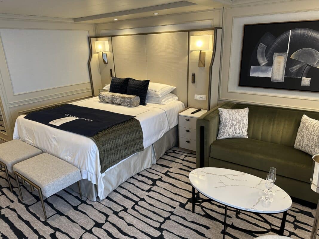 Renovierte Penthousesuite an Bord der Marina von Oceania Cruises. Foto: Oceania Cruises