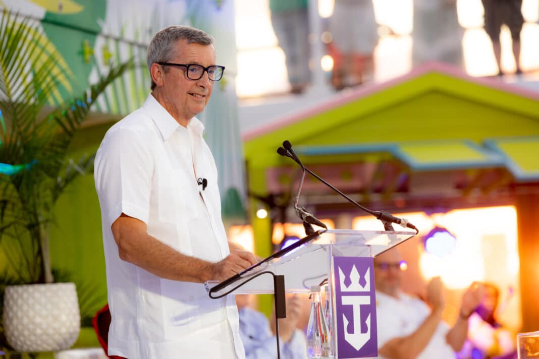 Michael Bayley, CEO von Royal Caribbean International. Foto: © Royal Caribbean International