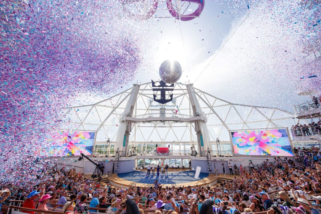 Taufe der Utopia of the Seas, Foto: © Royal Caribbean