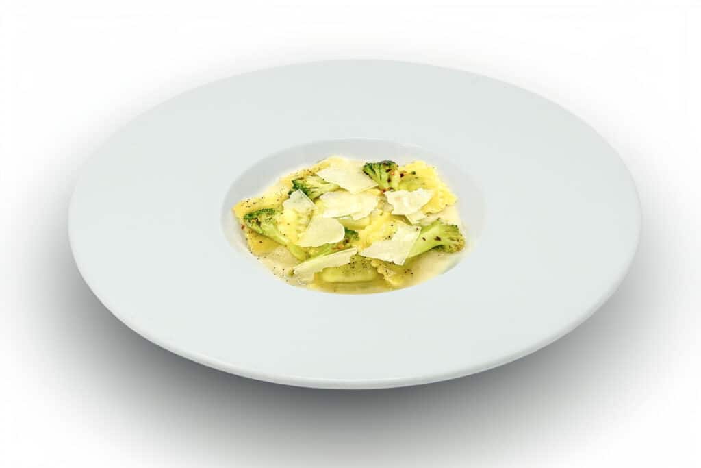 Am häufigsten wurde von Gästen gewünscht: Ravioli alla Cacio e Peppe mit Brokkoli. Eine Kombination aus frischem Geschmack und Leichtigkeit. Foto: © MSC Cruises