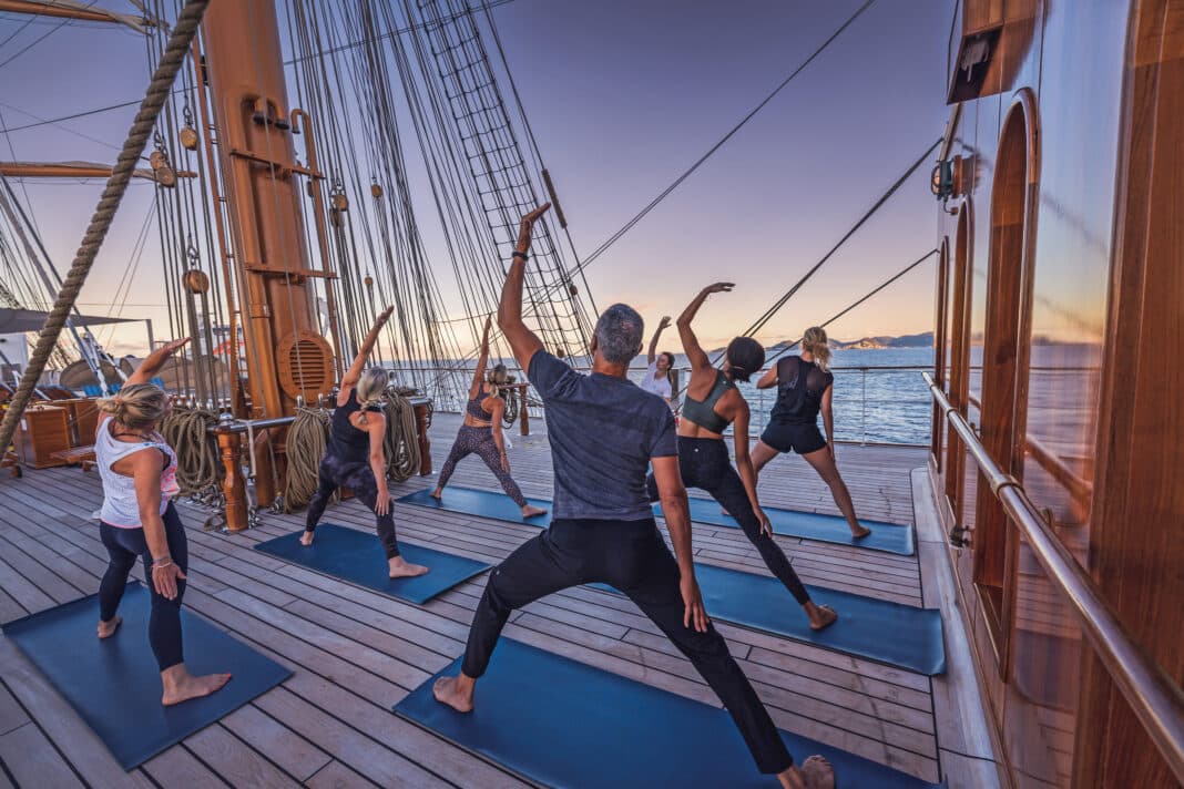 Sea Cloud Spirit Wellness, Foto: © Michael Poliza