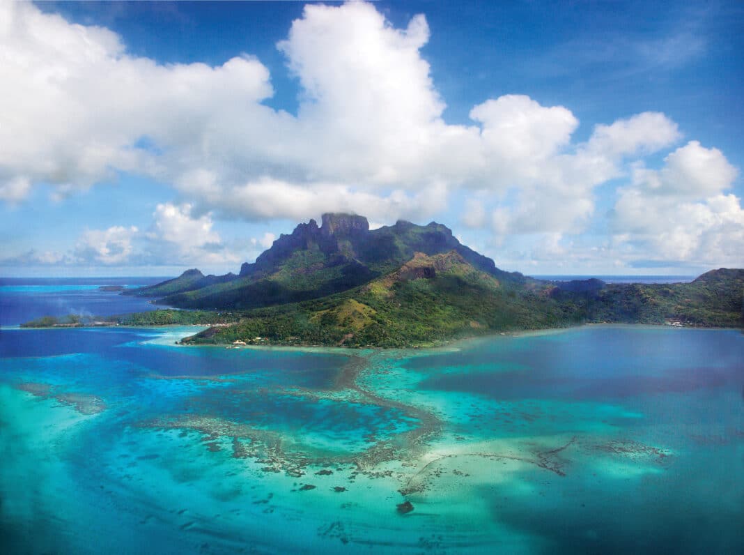 Blick auf Bora Bora. Foto: Seabourn