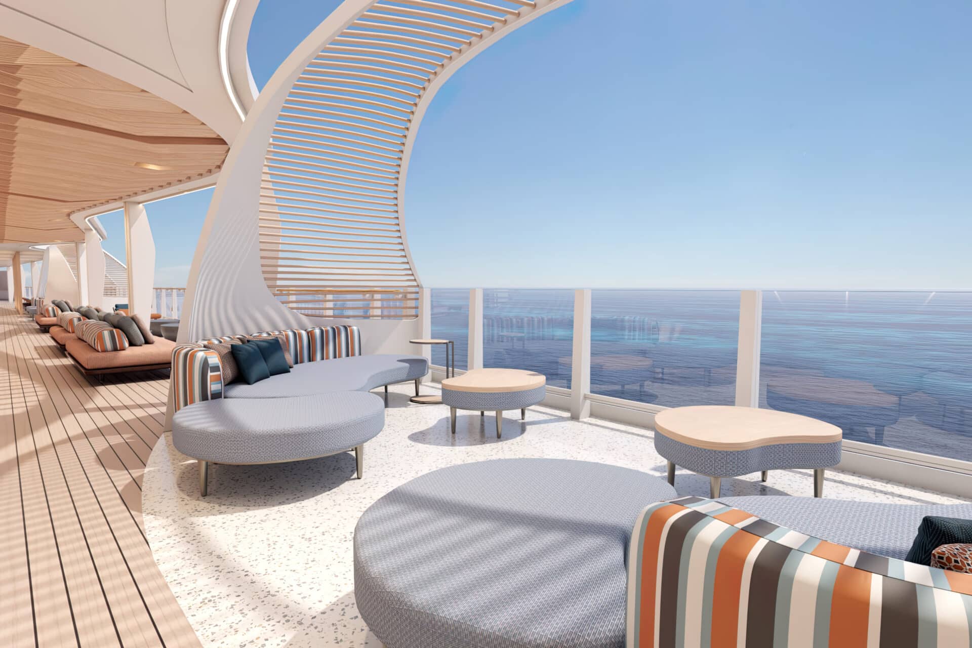 La Terraza, Foto: © Norwegian Cruise Line (Rendering)