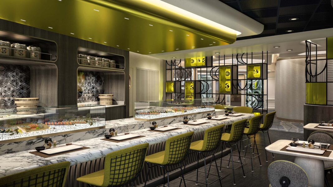 Nama Sushi-Bar, Foto: © Norwegian Cruise Line (Rendering)