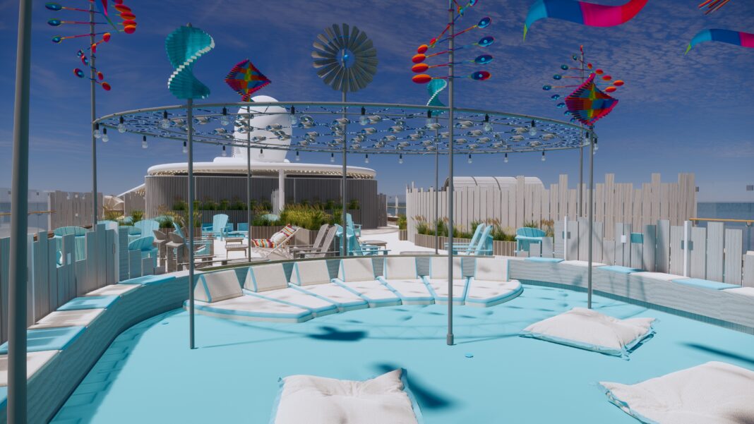 Pooldeck Lounge , Foto: TUI Cruises